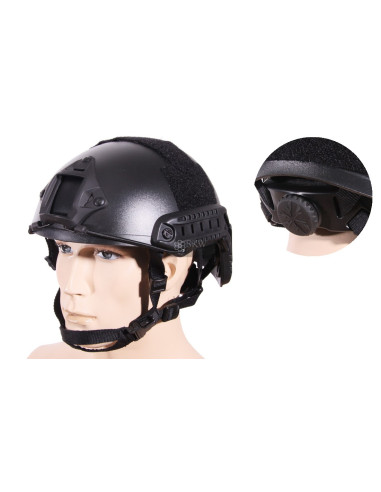 casque fast MH Helmet noir avec réglage tour de tête EMERSONGEAR EmersonGear