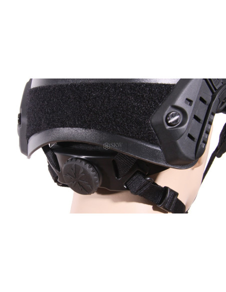 casque fast MH Helmet noir avec réglage tour de tête EMERSONGEAR EmersonGear