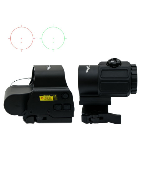 Kit point rouge HOLO + magnifier JS-tactical JS-tactical
