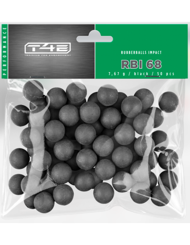 lot 50 billes caoutchouc noyau acier cal68 t4e UMAREX