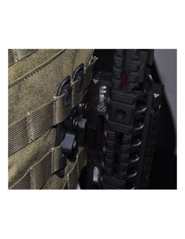 weaponlink noir attache molle pour rail RIS de replique FMA