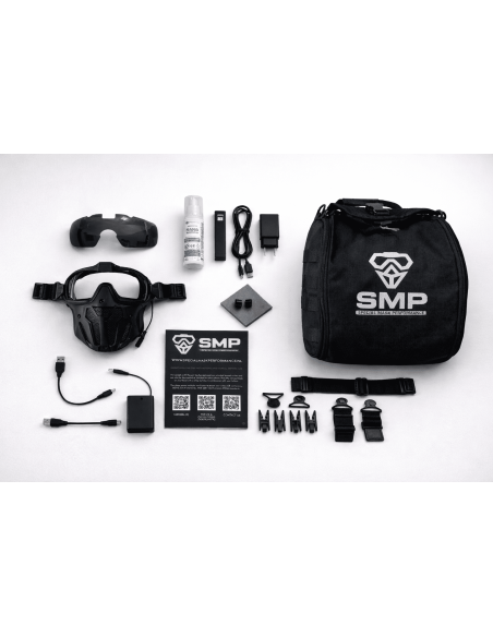 SMP Kit PRO masque intégral ventilé - MULTICAM SMP airsoft Le pro du masque ventilé anti-buée