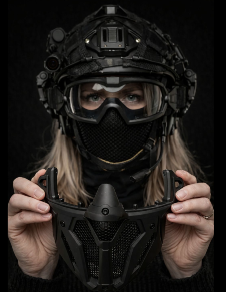 SMP Kit PRO masque intégral ventilé - MULTICAM SMP airsoft Le pro du masque ventilé anti-buée