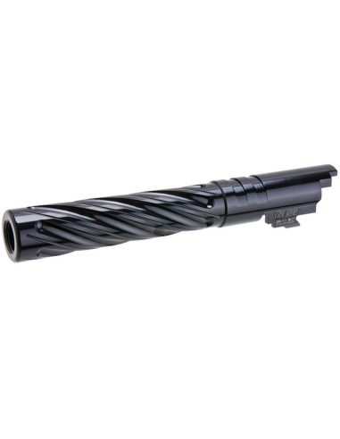 Canon externe noir Torsadé Dr.black airsoft hi-capa 5.1 TM Dr.BLACK Airsoft - customisation Pistolet Airsoft