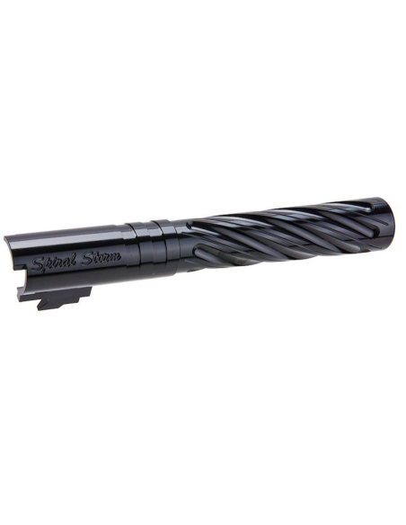 Canon externe noir Torsadé Dr.black airsoft hi-capa 5.1 TM Dr.BLACK Airsoft - customisation Pistolet Airsoft