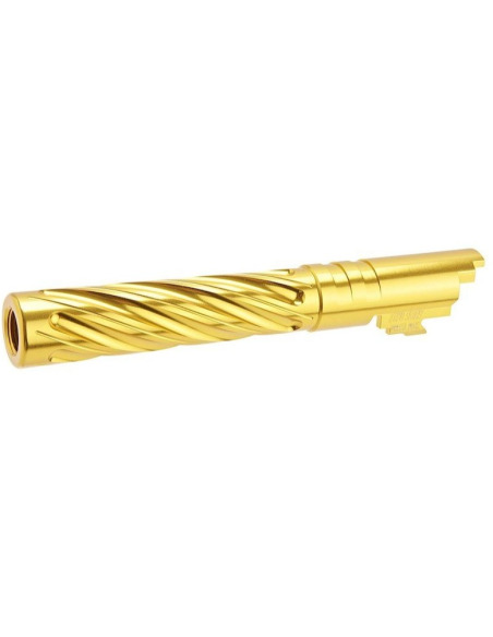 Canon externe GOLD Torsadé Dr.black airsoft hi-capa 5.1 TM Dr.BLACK Airsoft - customisation Pistolet Airsoft