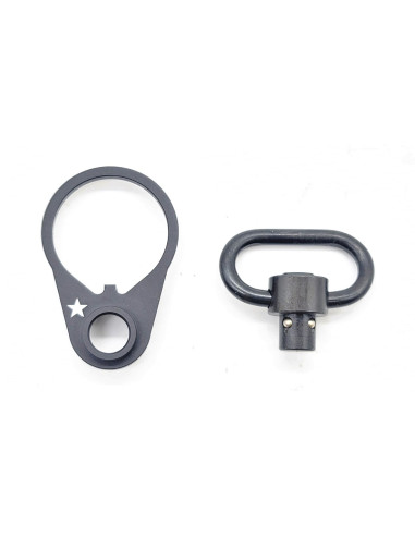 anneau de crosse pour sangle en QD ANGRYGUN pour Marui GBBr MWS ANGRY GUN airsoft