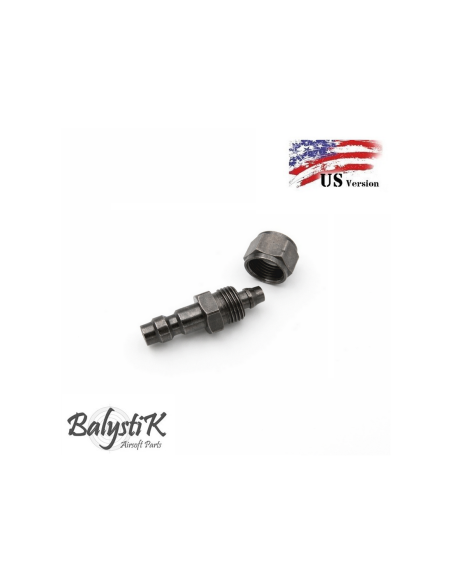 Balystik - Coupleur HPA SAFECONNECT Male en 8mm - version US balystik