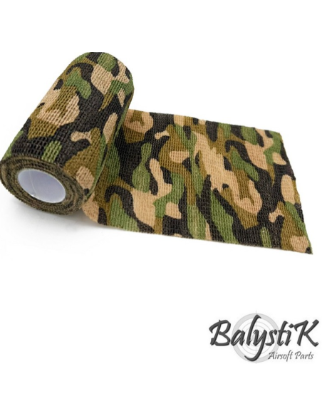 Balystik Ruban de camouflage auto-adhésif 100 x 4500mm - Marecage balystik