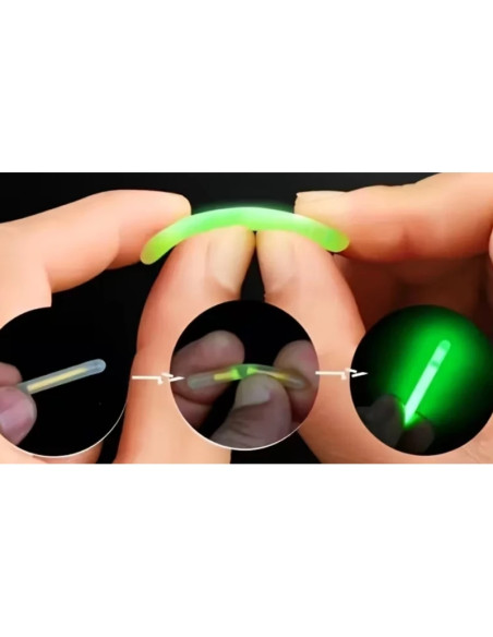 lot 30 mini crack light stick lumineux WOSPORT - VERT WOSPORT airsoft