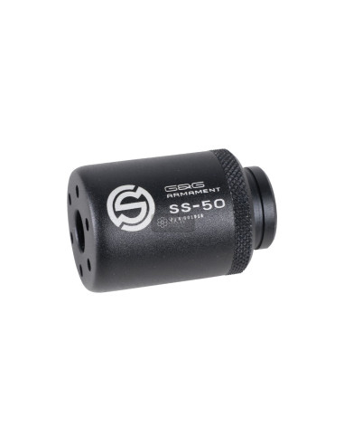 silencieux G&G ultra compact SS-50 long 3.20cm filetage 14mm ccw neg G&G Armament – Répliques et accessoires airsoft