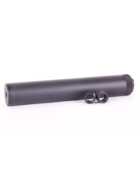 Silencieux airsoft SPECWAR II Noir FMA 228mm long FMA