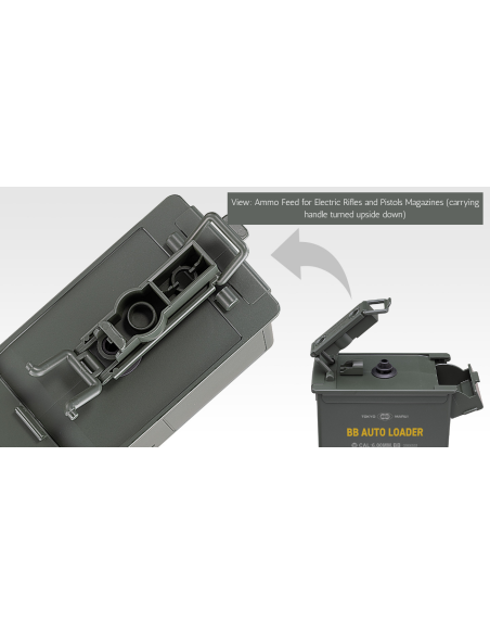 BB's Loader électrique Tokyo Marui – Chargeur rapide 1600 billes TOKYO MARUI