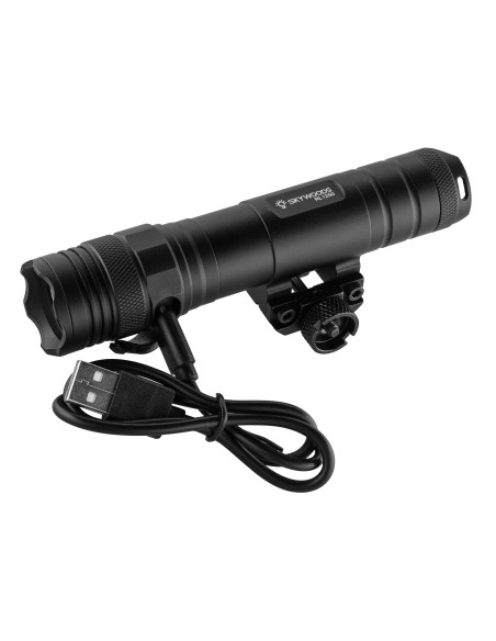 Lampe Tactique SKYWOODS ORGHINI picatinny/MLOK 1250 lumens rechargeable SKYWOODS