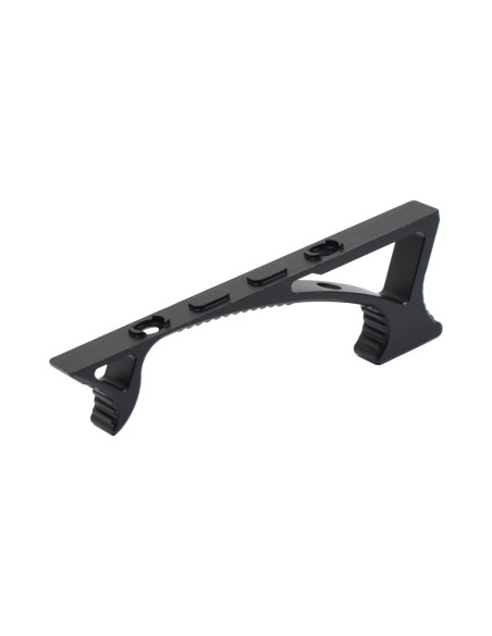 Poignee inclinée angulaire aluminium noire m-lok JS-tactical JS-tactical