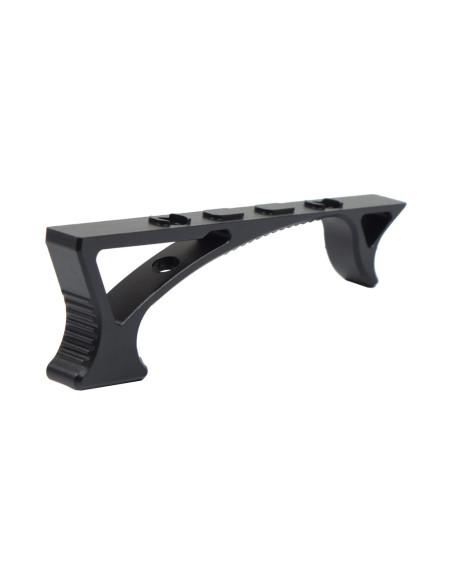 Poignee inclinée angulaire aluminium noire m-lok JS-tactical JS-tactical