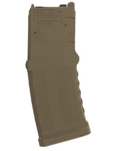 Chargeur gaz m4 GBBR centurion TAN 30bb's MWS secutor secutor