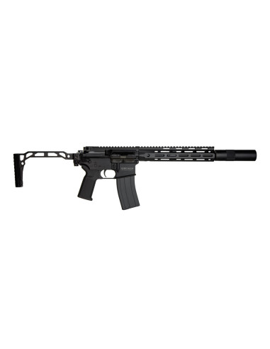 Replique Secutor Centurion III MWS GBBR Noire crosse pliante et silencieux secutor