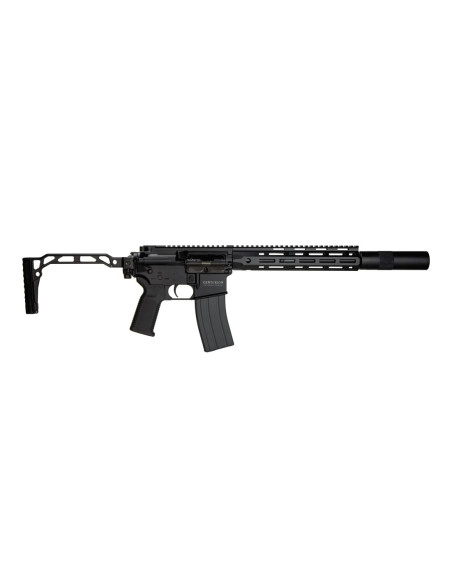 Replique Secutor Centurion III MWS GBBR Noire crosse pliante et silencieux secutor