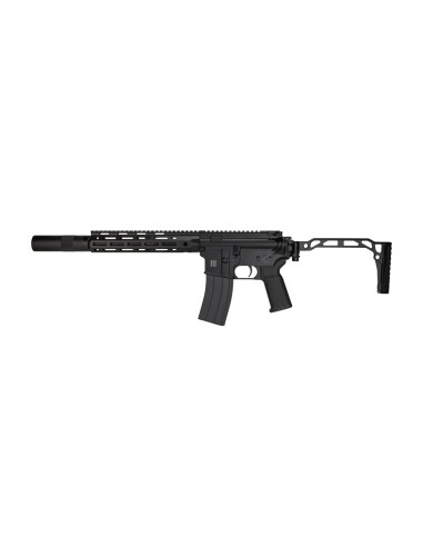 Replique Secutor Centurion III MWS GBBR Noire crosse pliante et silencieux secutor