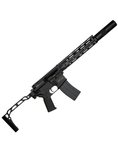 Replique Secutor Centurion III MWS GBBR Noire crosse pliante et silencieux secutor
