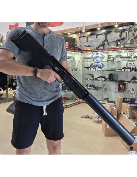 Silverback sniper bullpup VKS silencieux Noir Bolt Action Silverback Airsoft – Snipers & répliques haut de gamme