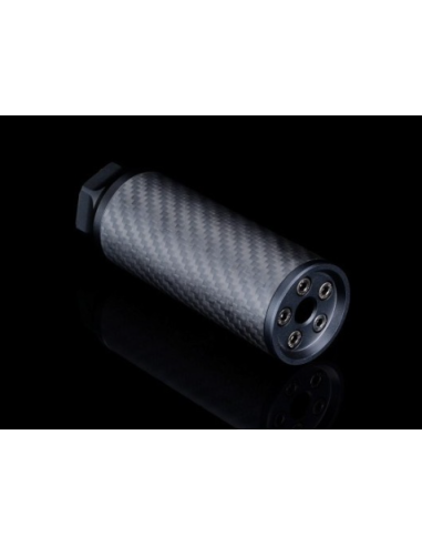 Silencieux Carbone Silverback Short 115 mm 14 mm CCW – SBA-SIL-30 Silverback Airsoft – Snipers & répliques haut de gamme