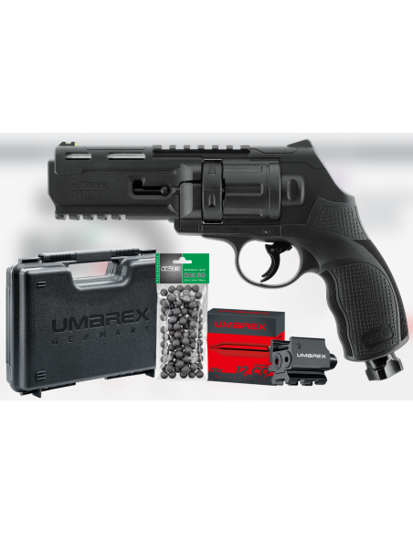 Revolver de Défense T4E TR50 Gen2 13 Joules Calibre .50 – Pack Umarex 2.4058PAX UMAREX