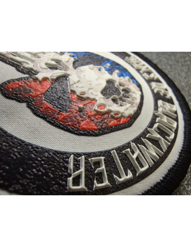 Patch 3D Souple Personnalisé avec Velcro – Dès 1 Exemplaire max2joules airsoft