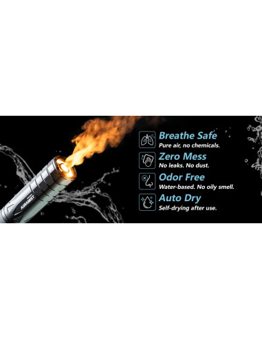 Traceur Airsoft Acetech AuraMist – Effet Fumée, Flamme et Billes Traçantes acetech airsoft