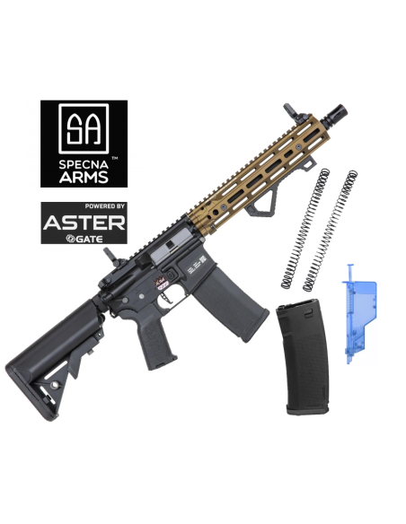 M4 Specna Arms SA-P27 PRIME Daniel Defense MK18 RIS III Brushless ASTER II – Chaos Bronze Specna Arms – Répliques Airsoft