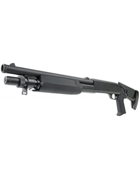Fusil à Pompe Airsoft Double Eagle M56C Multishot 3 Billes Spring – Noir double eagle