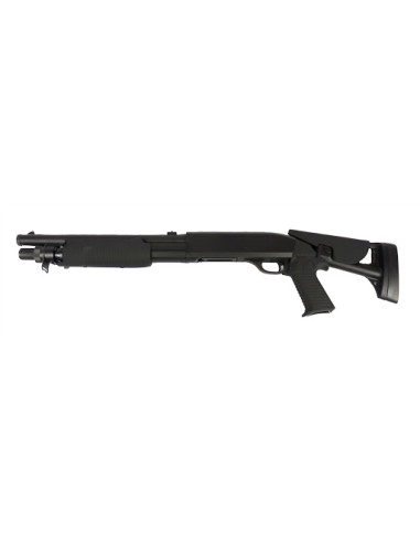 Fusil à Pompe Airsoft Double Eagle M56C Multishot 3 Billes Spring – Noir double eagle