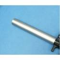 Silencieux +/-14mm silver satin diam 32mm x 206mm