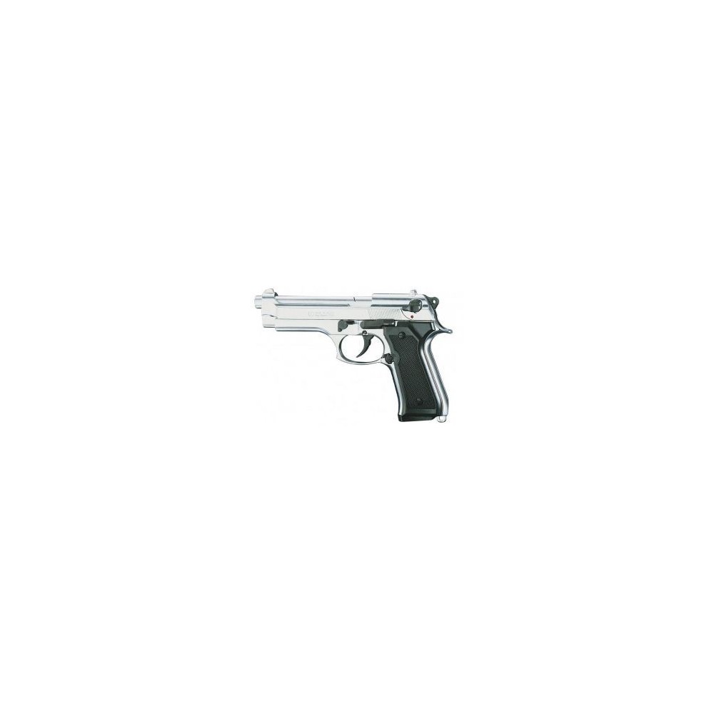 Pistolet Kimar 92 semi auto 9mm à blanc CHROME 7009