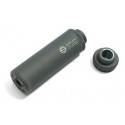 Silencieux g&g ss-100 noir avec adaptateur 14mm horaire / anti horaire