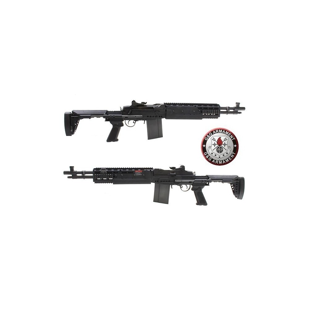 M14 hba-s noir ebr g&g 1.1j full metal egm-014-hba-s