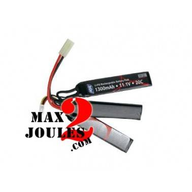 Lipo ASG 11.1v 1300mah 20C 17207