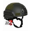 casque mich mitch 2002 vert od + rail