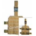 plaque de cuisse souple mod molle tan coyote miltec