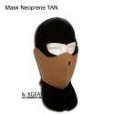 demi masque neoprene Tan