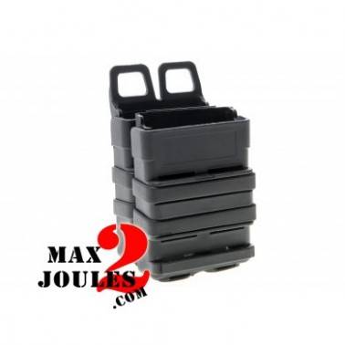 porte chargeurs (lot de 2 simple) molle Fast mag friction gen 3 noir