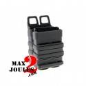 porte chargeurs (lot de 2 simple) molle Fast mag friction gen 3 noir