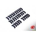 cover pour rail Noir index clips 30 pieces element ex265
