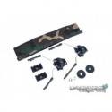 helmet rail adapter set black pour comtacI et comtac II z046