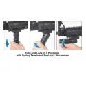 Poignee grip UTG metal repliable mnt-grp002sq