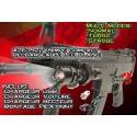 kit lampe rechargeable mode stromboscope + fixation picatinny
