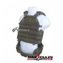 vest carrier molle + ceinture belt molle vert OD defcon5 1000D d5-bav13 od