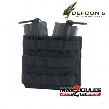 poche chargeur double black defcon5 pour m4 et ak d5-m4akdo b
