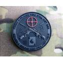 patch velcro pvc sniper blackops noir